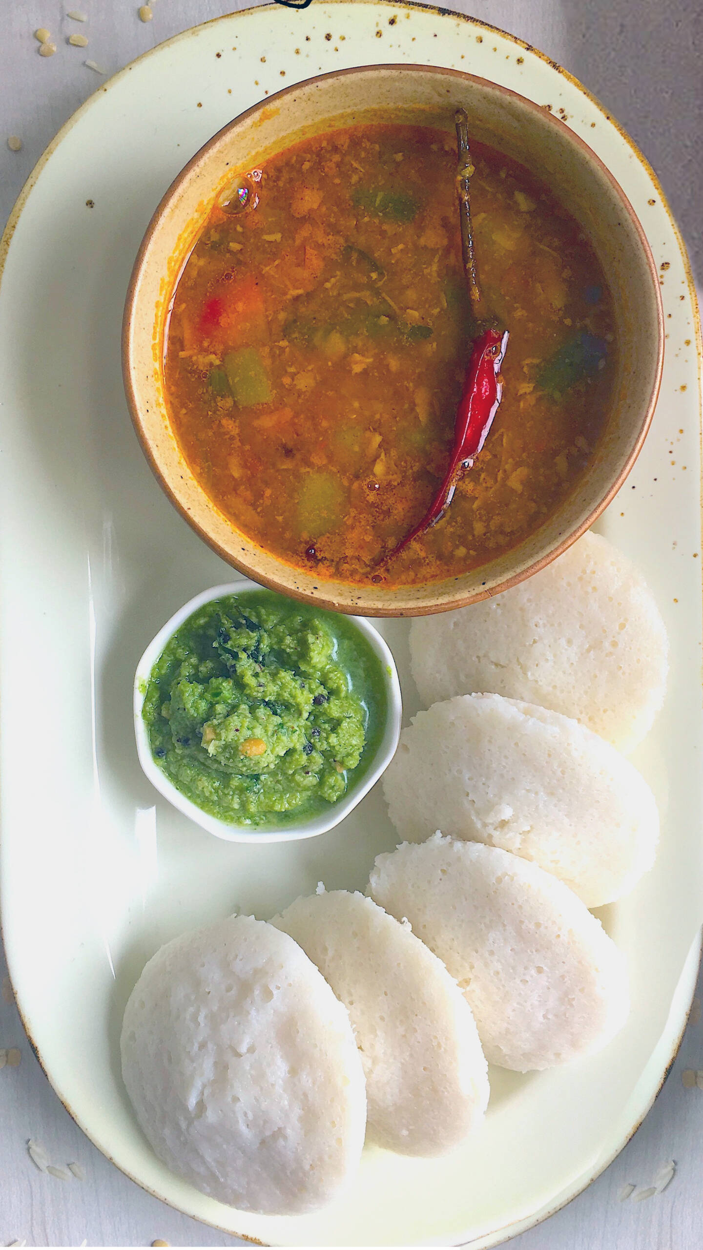 Idli 3 pcs